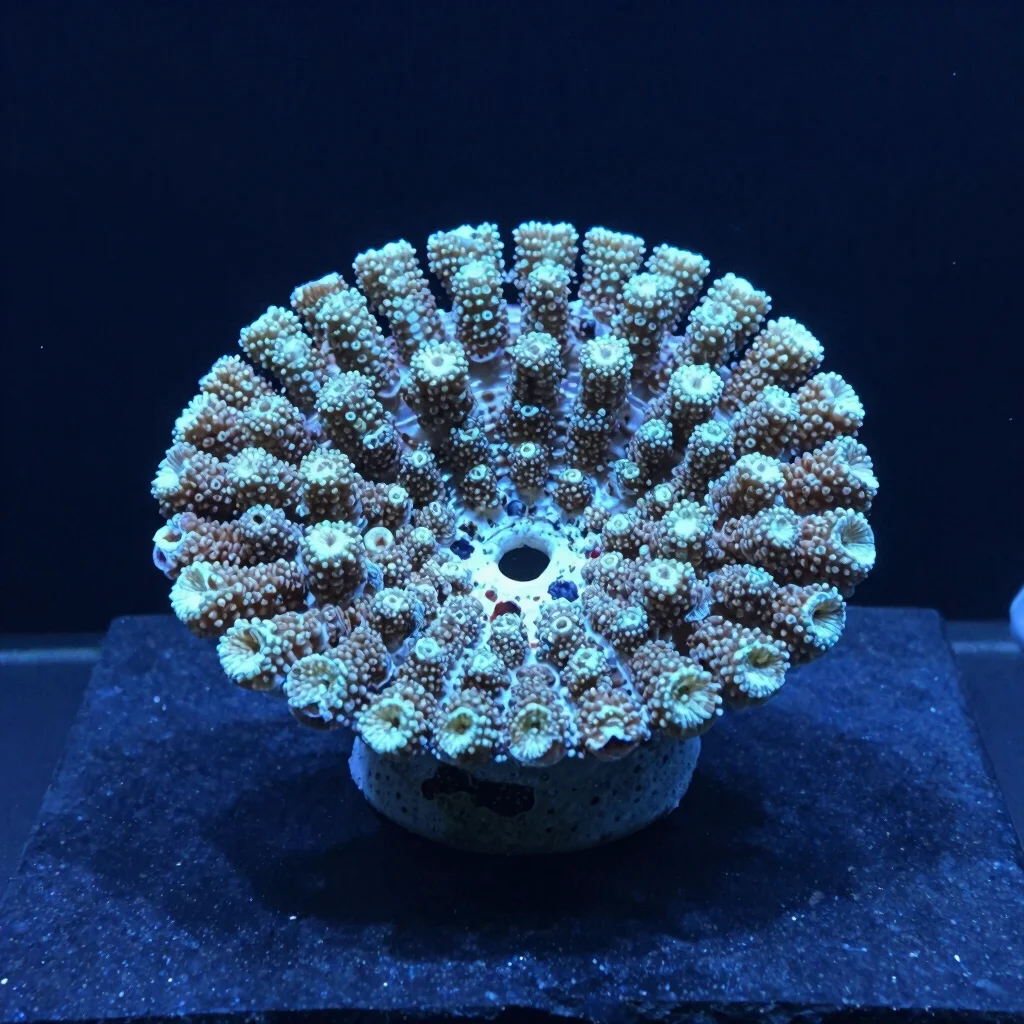Rose Montipora Plate